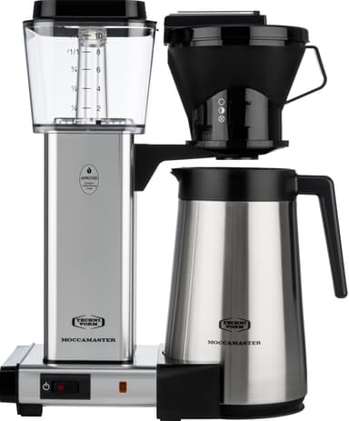 Moccamaster Manual Thermo kaffetrakter 79158 (polert sølv)