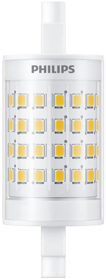 Philips LED pære 7W R7S (gjennomsiktig)