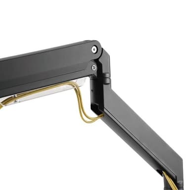 Ergonomisk Skrivebordsfeste for 3 Skjermer – Passer Opptil 27""