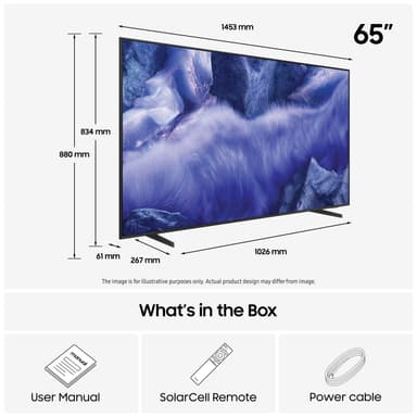 Samsung 65” QEF1 4K QLED Smart-TV (2025)