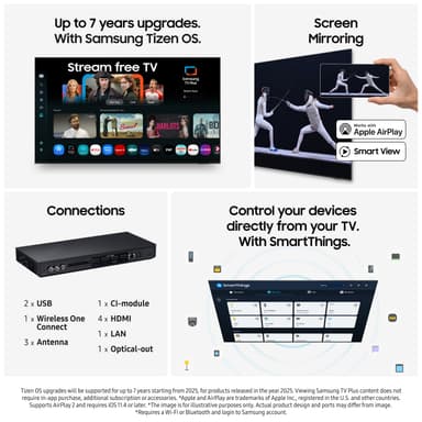 Samsung 65" QN990F 8K MiniLED Smart-TV (2025)