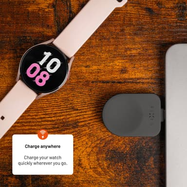 Fixed Samsung Watch trådløs USB-C lader (sort)