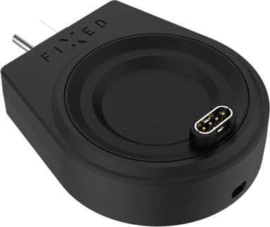 Fixed Garmin Watch trådløs USB-C lader (sort)