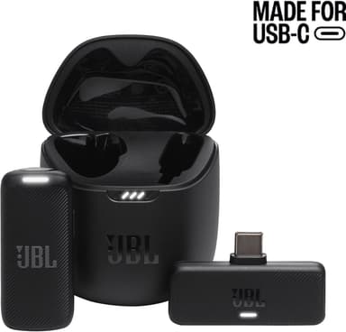 JBL Quantum Stream trådløs clip-on mikrofon