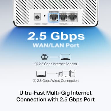 Mercusys Halo H27BE BE3600 Wi-Fi 7 Mesh system (3-pakning)