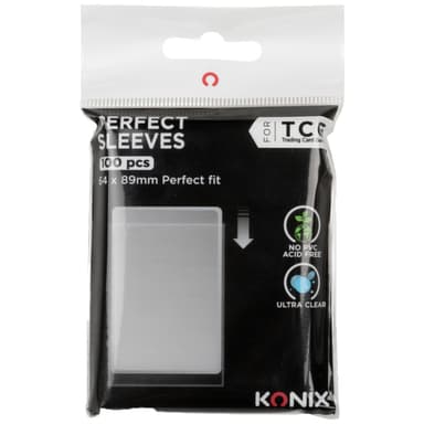Konix Trading Card Game Perfect Fit kortlommer (100-pakning)