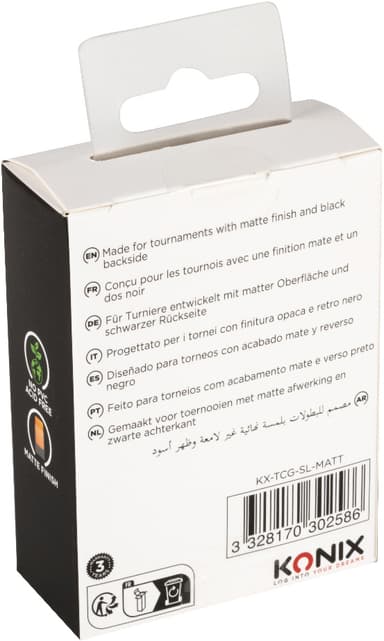Konix Trading Card Game Matte kortlommer (100-pakning)