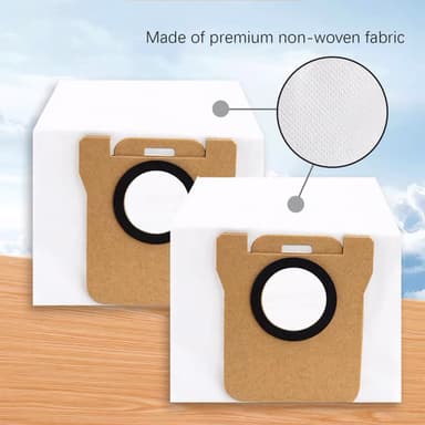 Støvsugerposer 6-pakning Xiaomi Mijia Omni / X10 Plus / Dreame S10 Pro / Dreame L10S Ultra