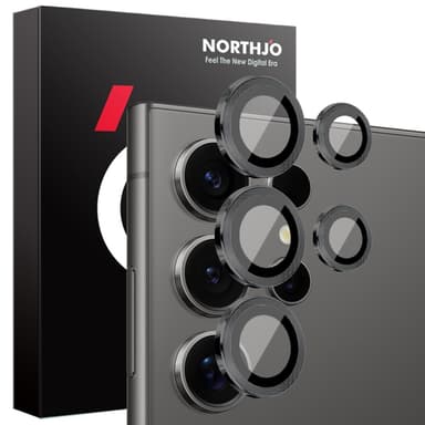 NORTHJO for Samsung Galaxy S25 Ultra Herdet Glass Kameralinsebeskytter