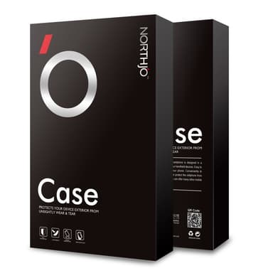 NORTHJO For Samsung Galaxy S25 5G TPU Telefondeksel med Herdet Glass Skjermbeskytter