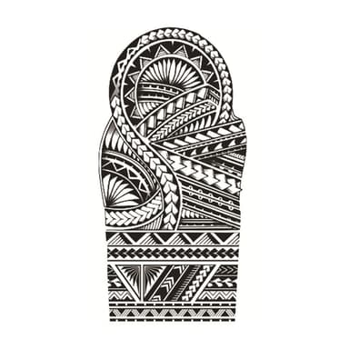 7-pack vanntette midlertidige tatoveringer