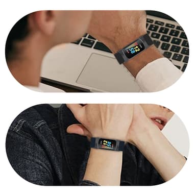 2-pakning med Sport Woven klokkeremmer for Fitbit Charge5/6