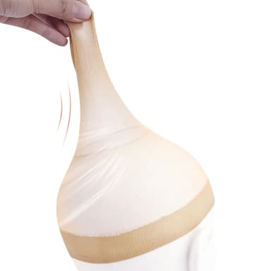 4-paks parykkhette, pustende nylonparykkhetter for kvinner Beige