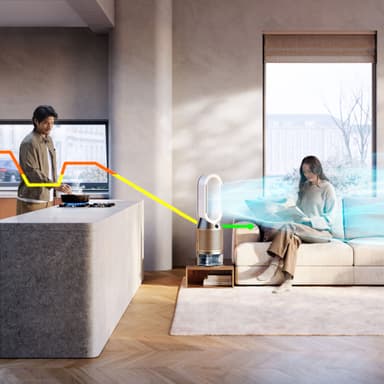 Dyson PH2 De-Nox luftrenser 545007-01 (hvit/gull)