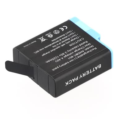 Batteri for GoPro Hero 8 3,85V 1220mAh AHDBT-801 erstatningsbatteri