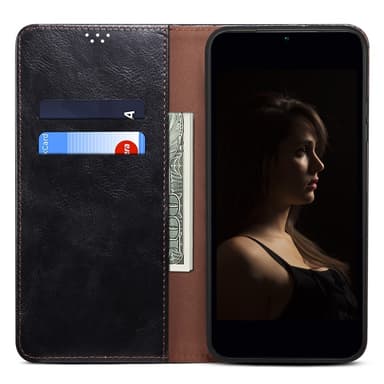 Til Samsung Galaxy S25 Ultra Lommebok-deksel - Svart