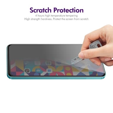 For Samsung Galaxy A26 5G 2 stk. personvern 28-graders anti-spion herdet glass