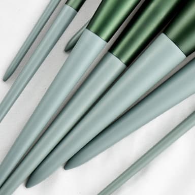 13 stk Makeup Brush Set Kosmetiske børster Soft Fiber Foundation Contour - Lilla