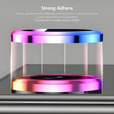 For iPhone 16e Kameralinsebeskytter ENKAY Hat-Prince Metallring Linsefilm