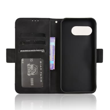 Til Google Pixel 9A Lommebok-deksel - Svart