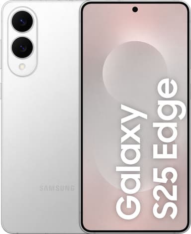 Samsung Galaxy S25 Edge 5G smarttelefon 12/256GB (Titanium Silver)