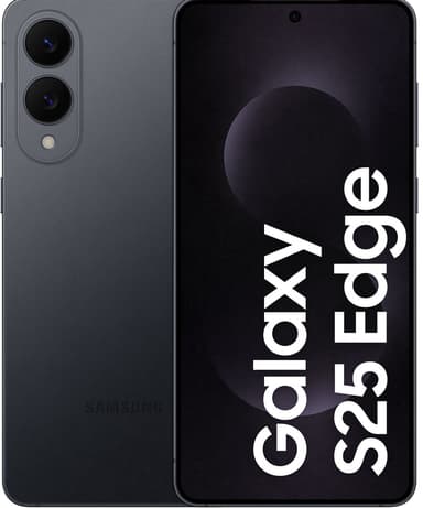 Samsung Galaxy S25 Edge 5G smarttelefon 12/256GB (Titanium Jetblack)