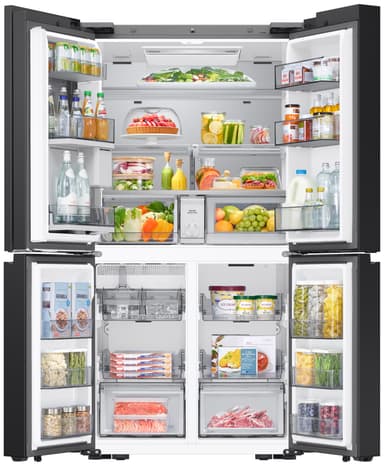 Samsung French door RM90F67CECEF (sort)