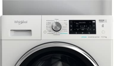 Whirlpool vaskemaskin/tørketrommel FFWDD 1176258 BCV EE (11/7 kg)