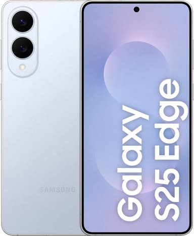 Samsung Galaxy S25 Edge 5G smarttelefon 12/256GB (Titanium Icyblue)