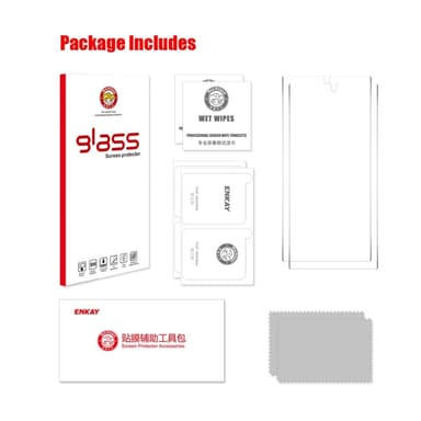 ENKAY 2stk herdet glass skjermbeskyttere til Samsung Galaxy S25 Ultra
