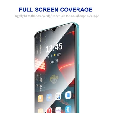 ENKAY 2stk herdet glass skjermbeskyttere til Samsung Galaxy A26 5G