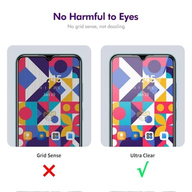 For Samsung Galaxy A26 5G 2 stk. personvern 28-graders anti-spion herdet glass