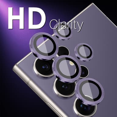 NORTHJO for Samsung Galaxy S25 Ultra Herdet Glass Kameralinsebeskytter