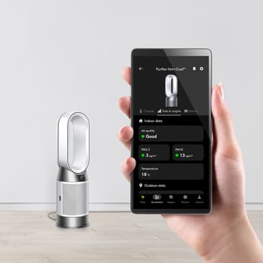 Dyson Hot + Cool HP1 luftrenser 544826-01 (hvit/sølv)