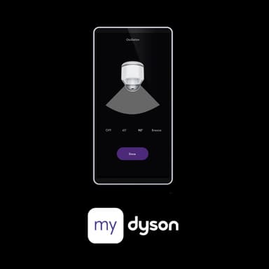 Dyson Hot + Cool HP1 luftrenser 544826-01 (hvit/sølv)