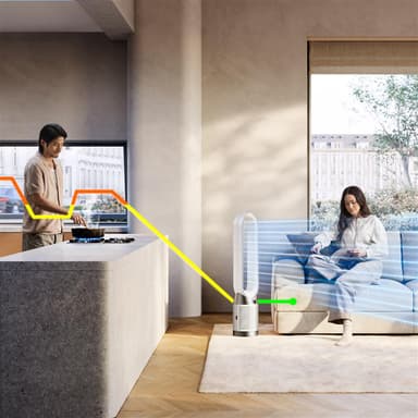 Dyson Cool PC1 luftrenser 544901-01 (hvit/sølv)