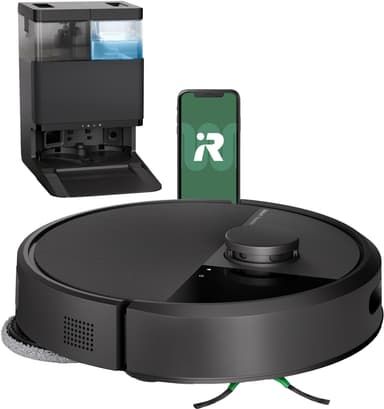 iRobot Roomba Combo 404 Plus rengjøringsrobot G185040 (sort)