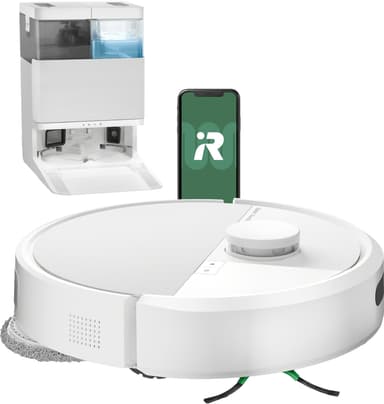 iRobot Roomba Combo 404 Plus rengjøringsrobot G185240 (hvit)