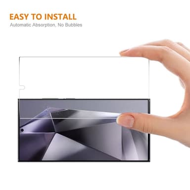 ENKAY 2stk herdet glass skjermbeskyttere til Samsung Galaxy S25 Ultra