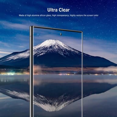 ENKAY skjermbeskytter i herdet glass til Samsung Galaxy S23 Ultra