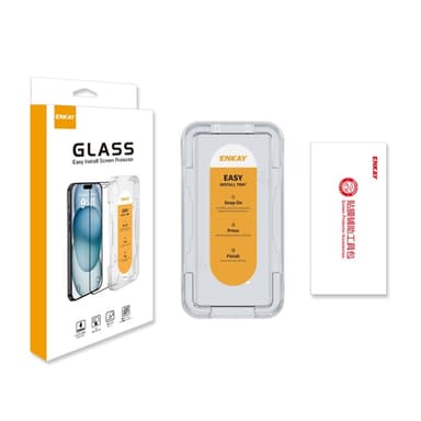 ENKAY skjermbeskytter i herdet glass til Samsung Galaxy S23 Ultra