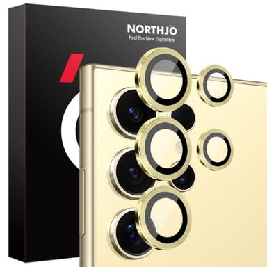 NORTHJO for Samsung Galaxy S25 Ultra Herdet Glass Kameralinsebeskytter