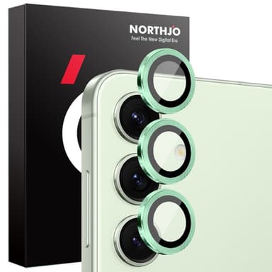 NORTHJO for Samsung Galaxy S25 Herdet Glass Kameralinsebeskytter