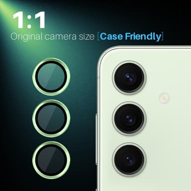 NORTHJO for Samsung Galaxy S25 Herdet Glass Kameralinsebeskytter