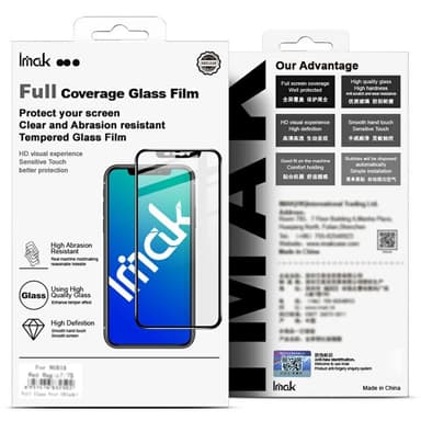 IMAK Pro+ Herdet Glass – Fullskjermsbeskyttelse for Xiaomi Redmi Note 14 Pro+ 5G
