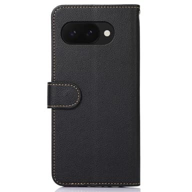 KHAZNEH Til Google Pixel 9A Lommebok-deksel Litchi Texture Telefonveske