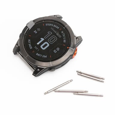 26 mm fjærstenger til Garmin Fenix 6X Pro, Epix, Tactix - Hurtigutløser til klokkereim