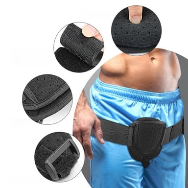 Brokkbelte med justerbare stropper