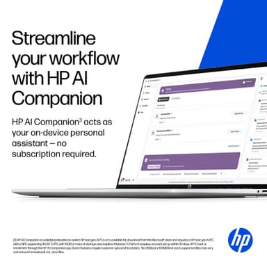 HP OmniBook 5 14 Snap-8C/16/512/OLED 14" Copilot+ bærbar PC