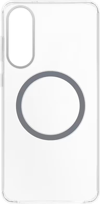 Samsung Galaxy S25 Edge Clear magnetisk deksel (gjennomsiktig)